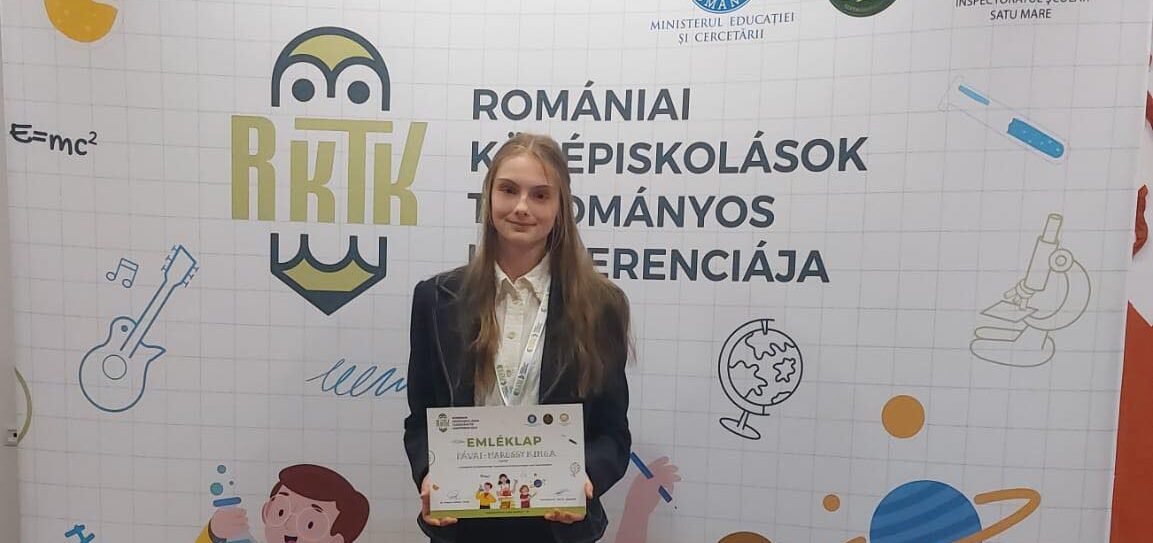 Országos első helyet nyert történelemből a Bolyai Farkas Líceum diákja