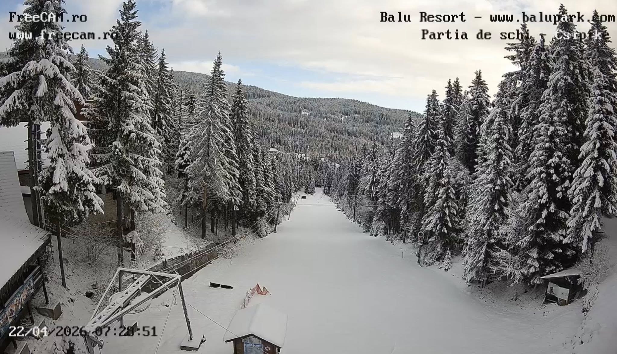 Téli tájra ébredtek a Hargitán