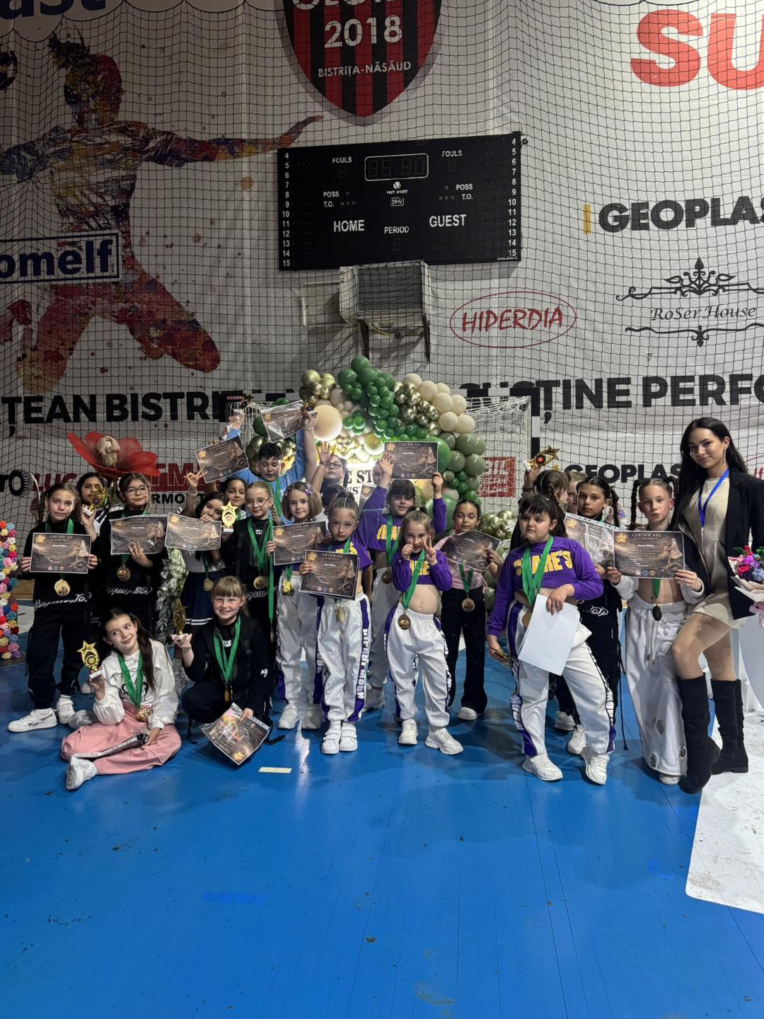 Kiemelkedő eredményekkel tért haza a dicsői Killer Dance Studio a Dance Stars of Transylvania versenyről