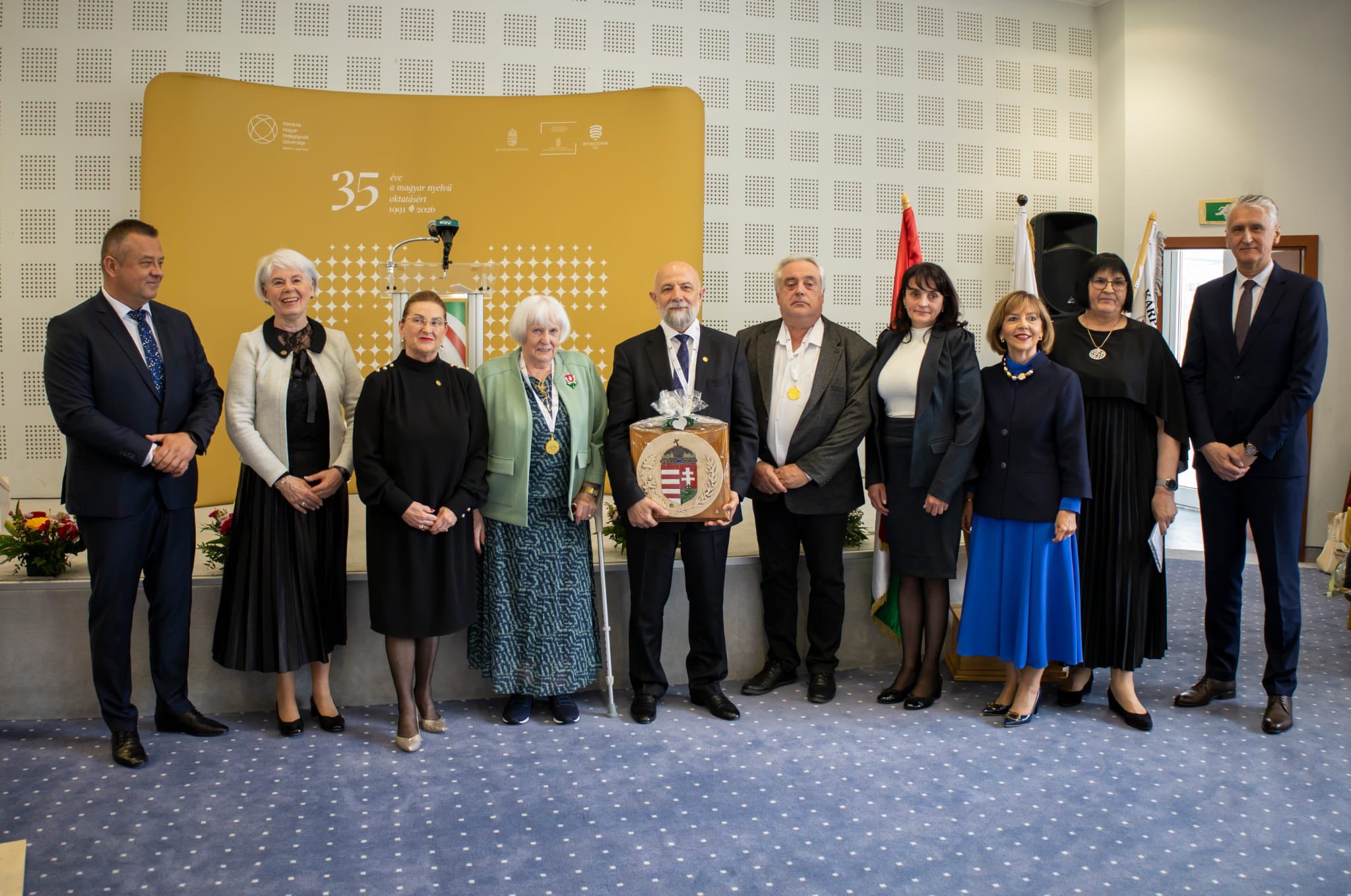 35 éves a Romániai Magyar Pedagógusok Szövetsége – jubileumi díjátadó Szovátán