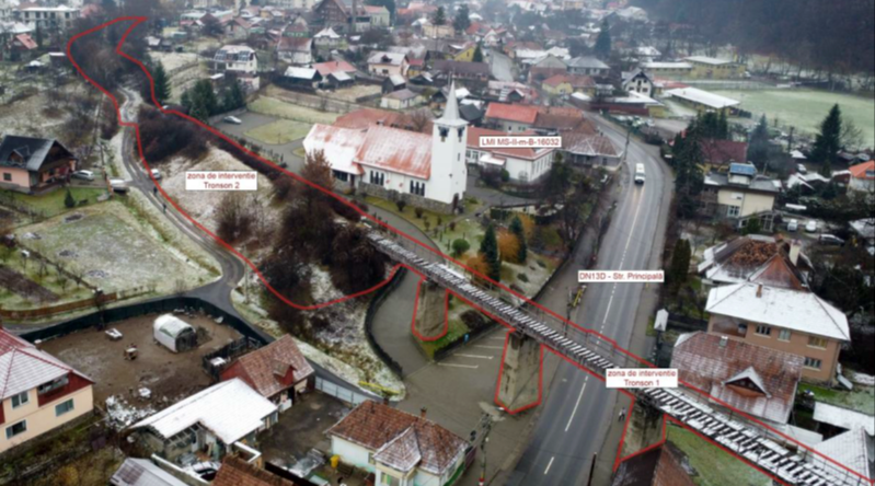 Sétálóövezetté alakítják a szovátai vasúti viaduktot – 16 millió lejes beruházás indul