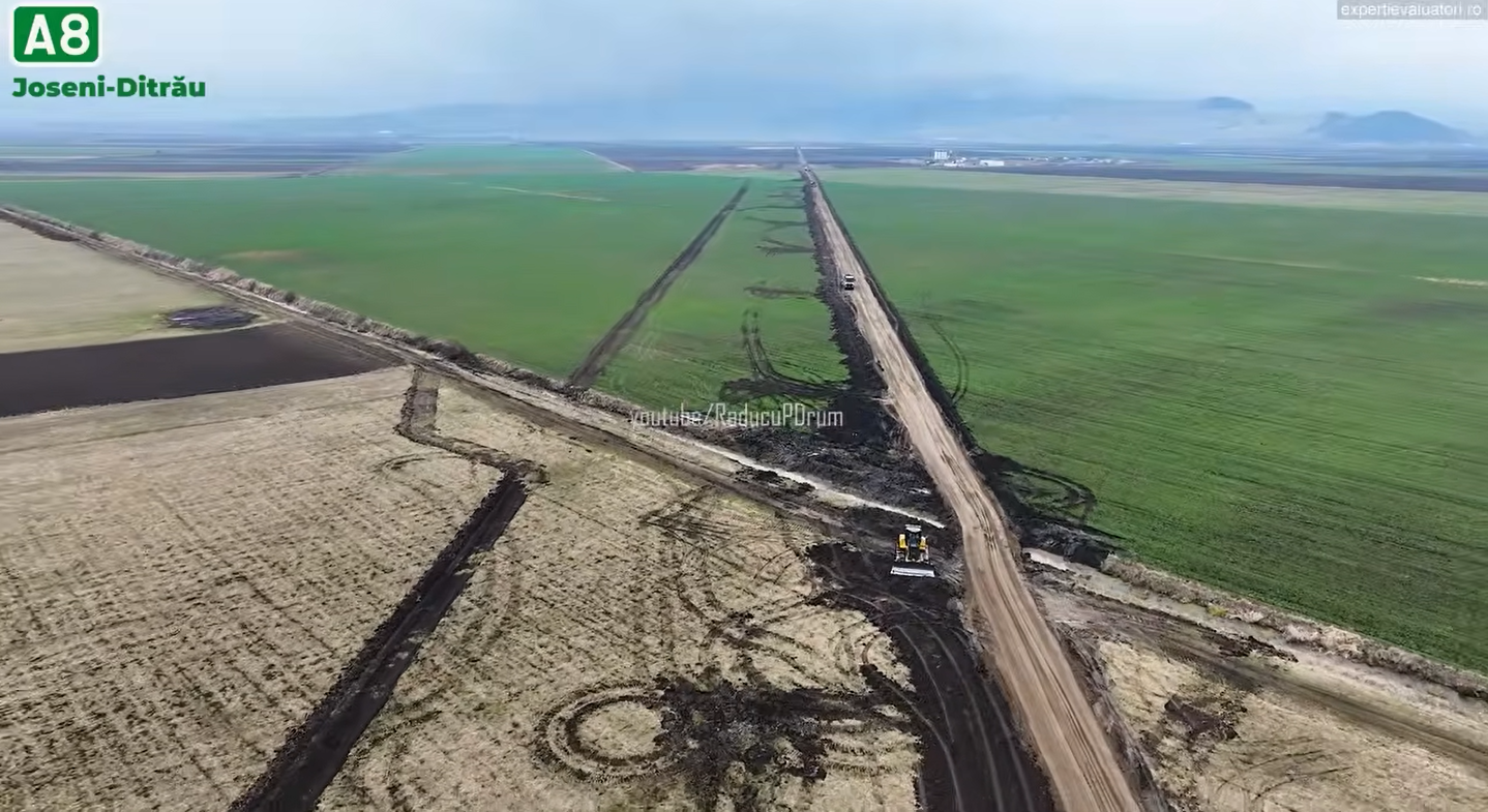 VIDEÓ – Bemutatták az A8-as autópálya egyik kulcsszakaszát: új felvételek a Gyergyóalfalu–Ditró közötti részről