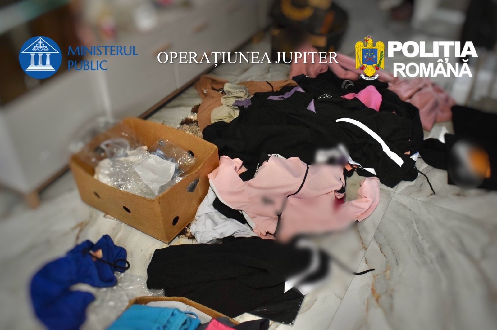 Rendőrségi razzia Maros megyében: hamis ruhák, cigaretta és alkohol került elő