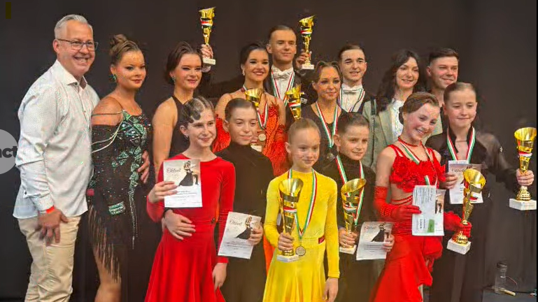 Nemzetközi siker: a Danceart táncosai több kategóriában is dobogóra álltak