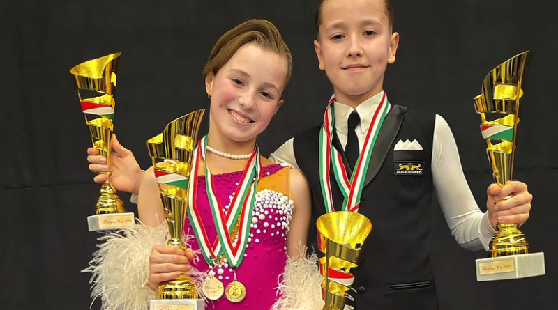 Marosvásárhely ismét büszke lehet: Ronin és Zsófia taroltak a nemzetközi táncversenyen