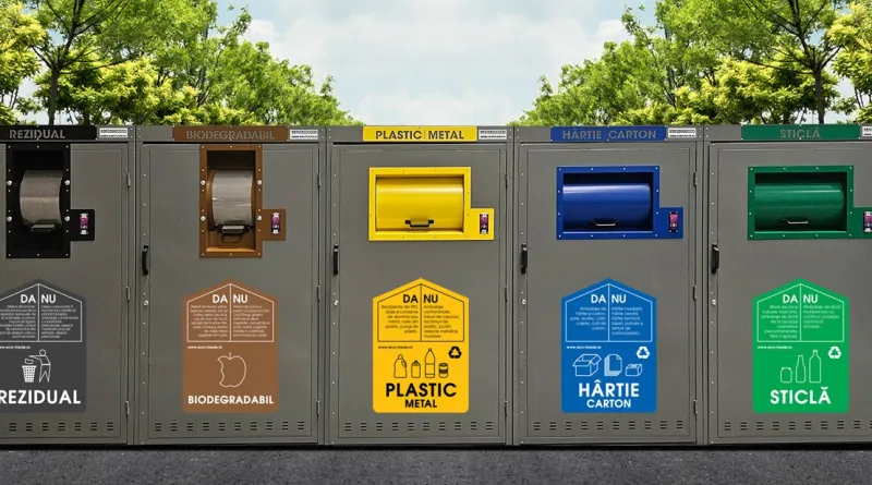 Zöldebb város felé lép Szászrégen: 27 szelektív hulladékgyűjtő sziget létesül