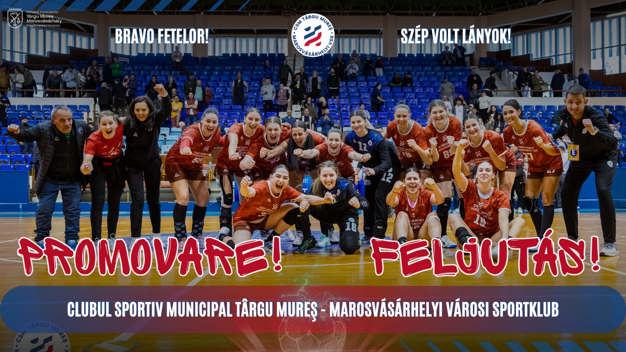 A marosvásárhelyi VSK feljutott a női kézilabda élvonalába