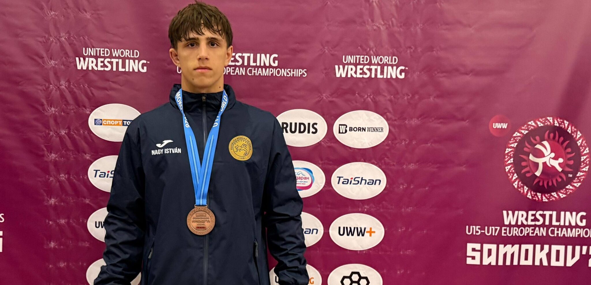 Bronzérmet szerzett Romániának a marosvásárhelyi Nagy István az U17-es birkózó Európa-bajnokságon
