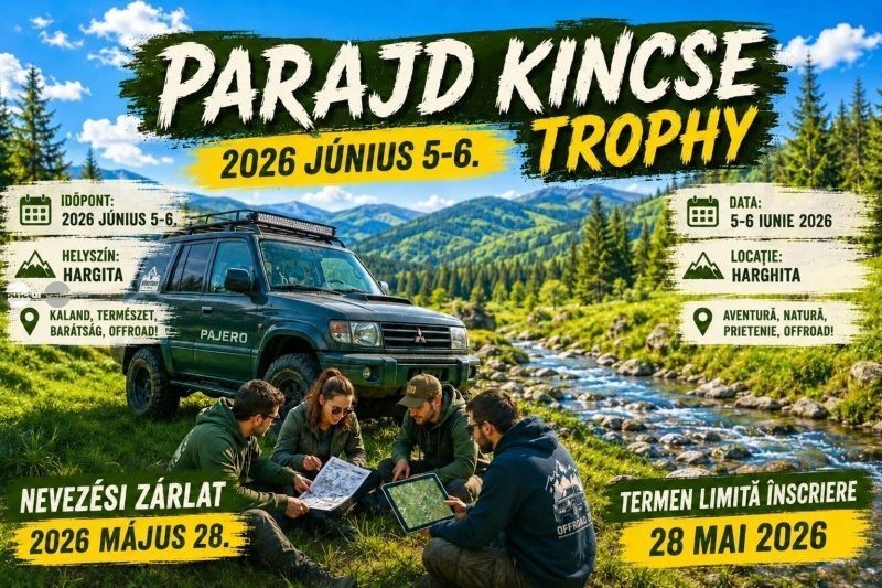 Új off-road kaland Parajdon: a Sóvidék titkai várják a résztvevőket