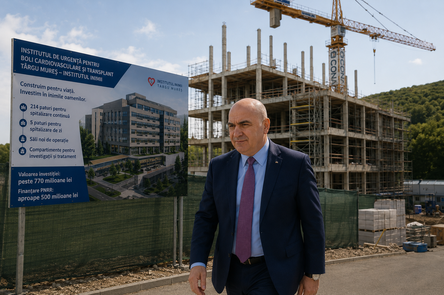 Bolojan Marosvásárhelyre látogatott