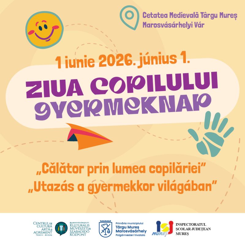 Június 1-jén a marosvásárhelyi vár a gyerekek világává változik!