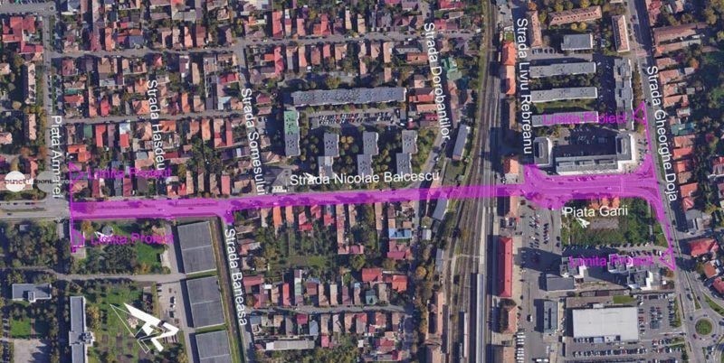 Több mint 84 millió euróba kerülhet a marosvásárhelyi vasútállomás környékének modernizálása
