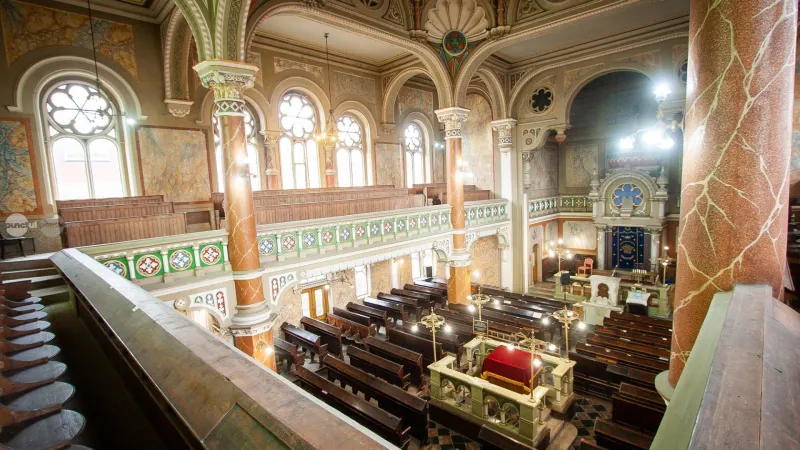 A marosvásárhelyi zsinagóga, a város 125 éves építészeti ékköve restaurálás előtt áll