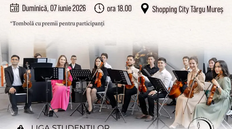 Zenével tölti meg a Shopping Cityt az orvosi egyetem zenekara vasárnap este