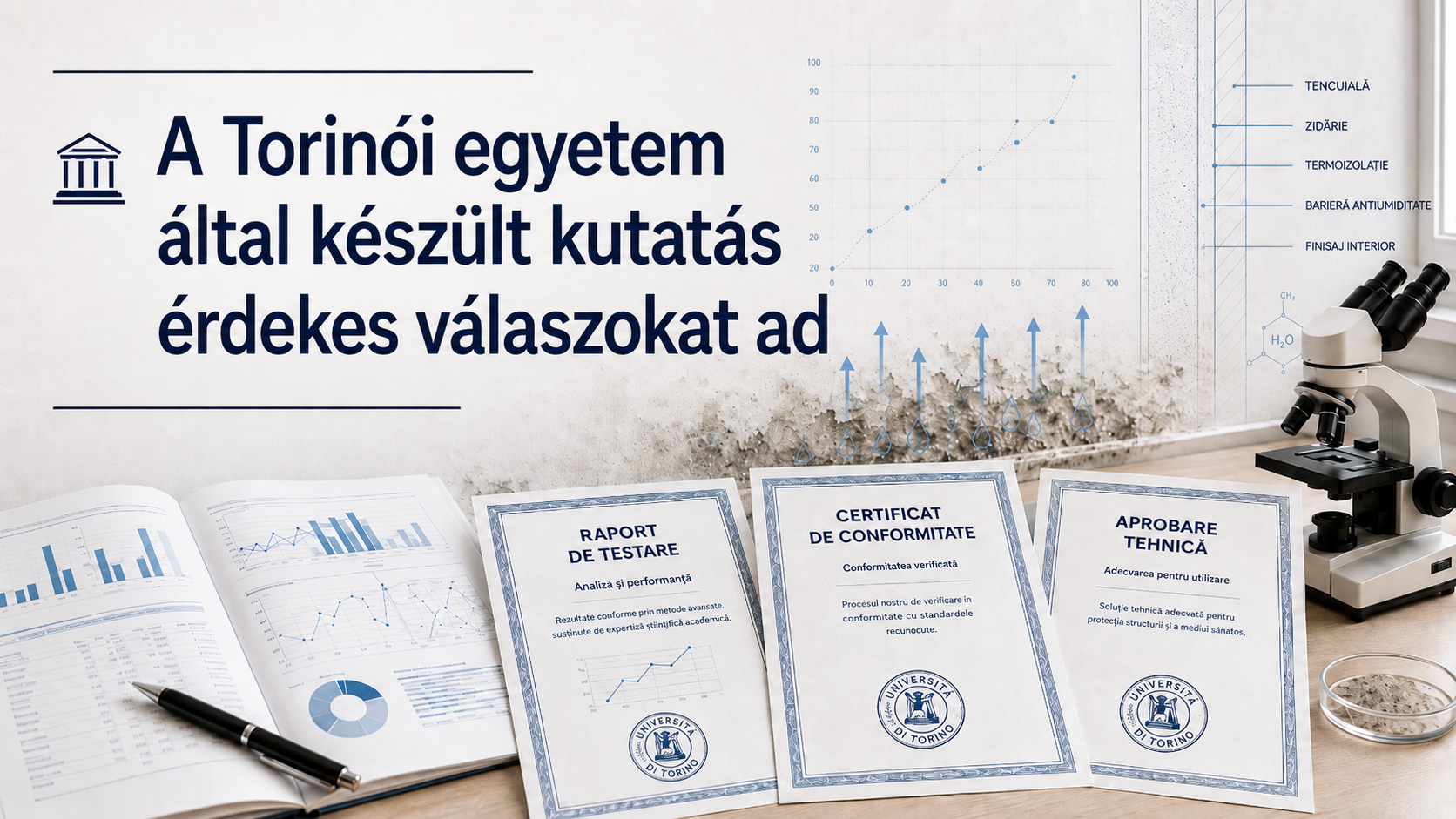 Mi köze van a falak nedvességének a hőveszteséghez? A Torinói egyetem által készült kutatás érdekes válaszokat ad